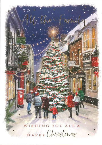 Picture of TO ALL THE FAMILY CHRISTMAS CARD